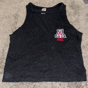 PINK University of Arizona tank. Size Large.